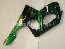 Cargar imagen en el visor de la galería, Black and Green Flame - YZF600R Thundercat 96-07 Fairing Kit