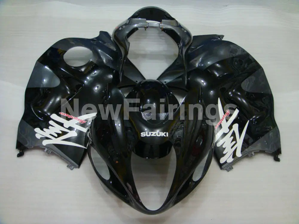 Black and Grey Factory Style - GSX1300R Hayabusa 99-07 Fairing Kit