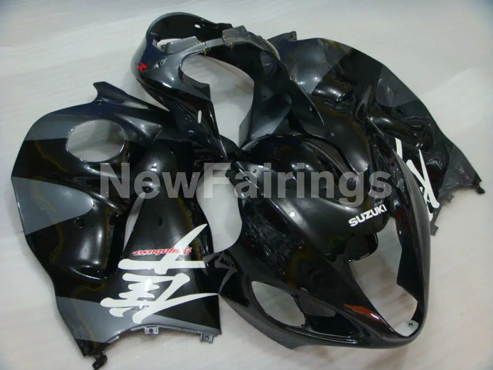 Black and Grey Factory Style - GSX1300R Hayabusa 99-07 Fairing Kit