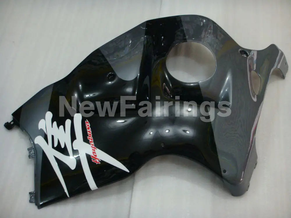 Black and Grey Factory Style - GSX1300R Hayabusa 99-07 Fairing Kit
