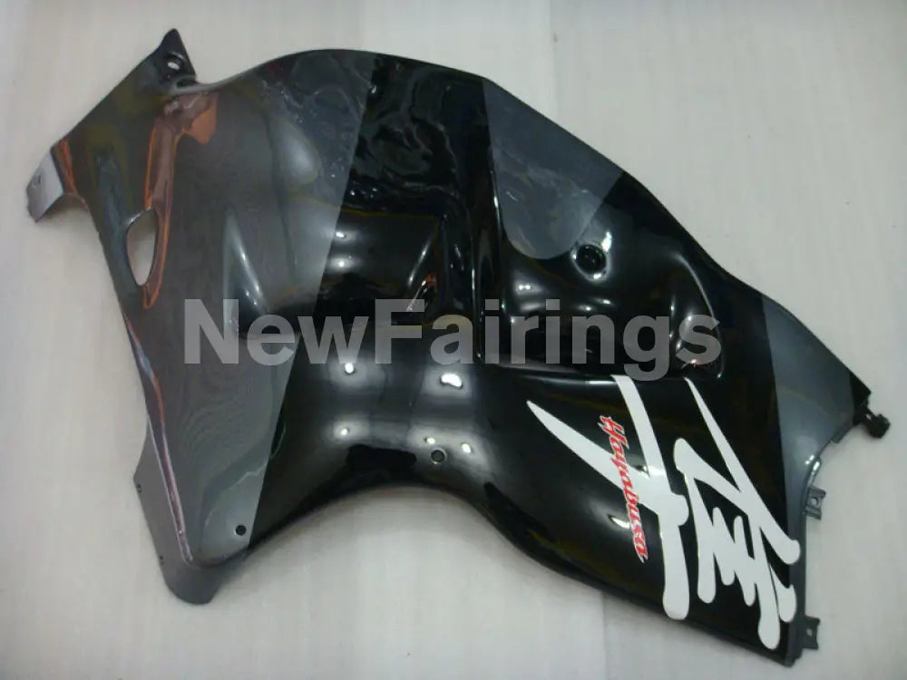 Black and Grey Factory Style - GSX1300R Hayabusa 99-07 Fairing Kit