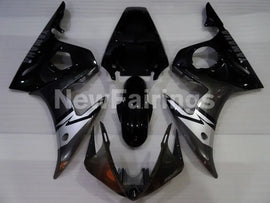 Black and Grey Factory Style - YZF-R6 03-04 Fairing Kit