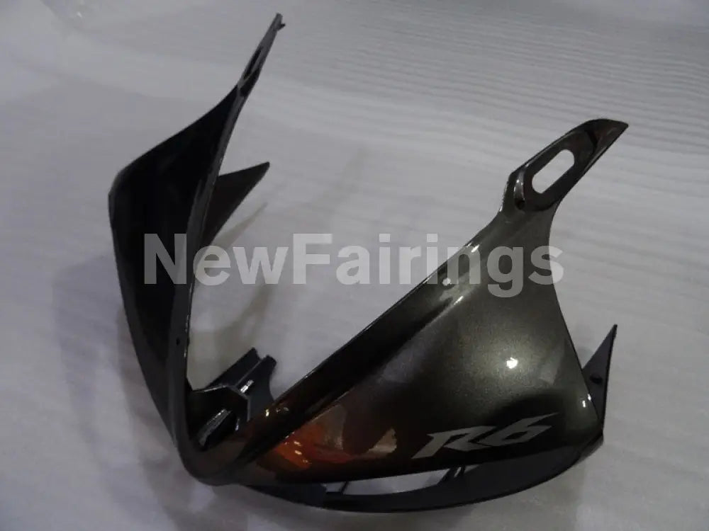 Black and Grey Factory Style - YZF-R6 03-04 Fairing Kit