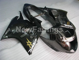 Black and Grey Flame - CBR 1100 XX 96-07 Fairing Kit
