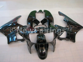 Black and Grey Flame - CBR 919 RR 98-99 Fairing Kit