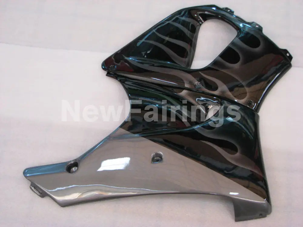 Black and Grey Flame - CBR 919 RR 98-99 Fairing Kit