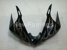 Cargar imagen en el visor de la galería, Black and Grey Flame - YZF-R6 03-04 Fairing Kit
