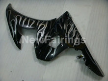 Cargar imagen en el visor de la galería, Black and Grey Flame - YZF-R6 05 Fairing Kit