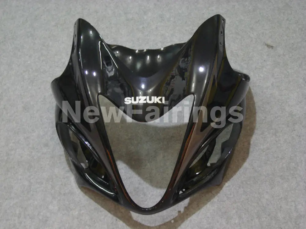 Black and Grey Orange Factory Style - GSX1300R Hayabusa 08-20 Fairing Kit