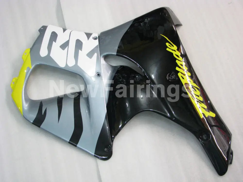 Black and Grey Yellow Factory Style - CBR 919 RR 98-99 Fairing Kit