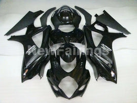 Black and Matte Black Factory Style - GSX-R1000 07-08 Fairing Kit