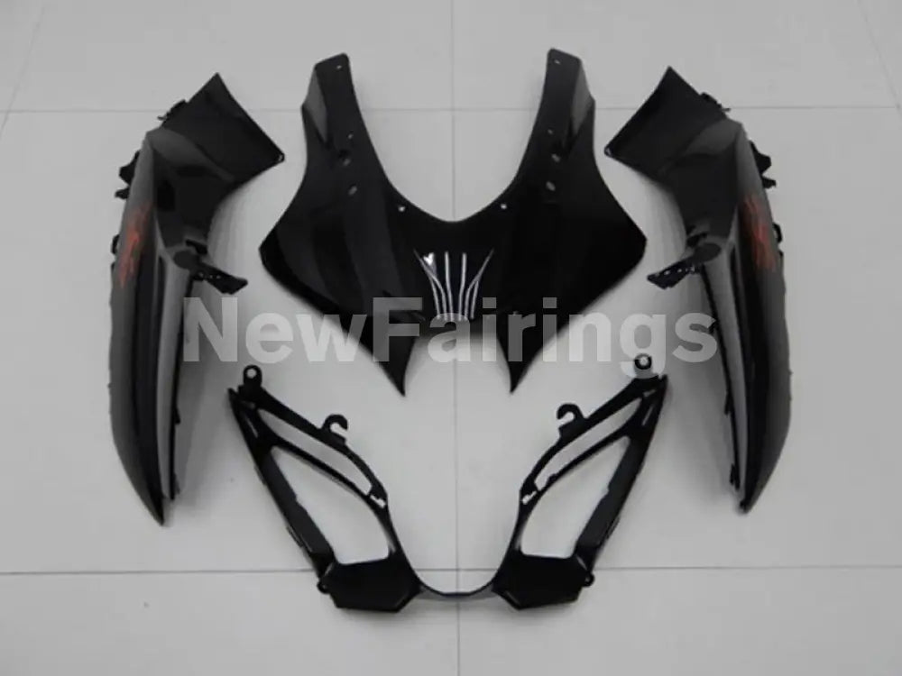 Black and Matte Black Factory Style - GSX-R1000 17-24 Fairing Kit