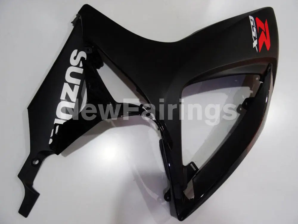 Black and Matte Black Factory Style - GSX-R600 06-07 Fairing Kit