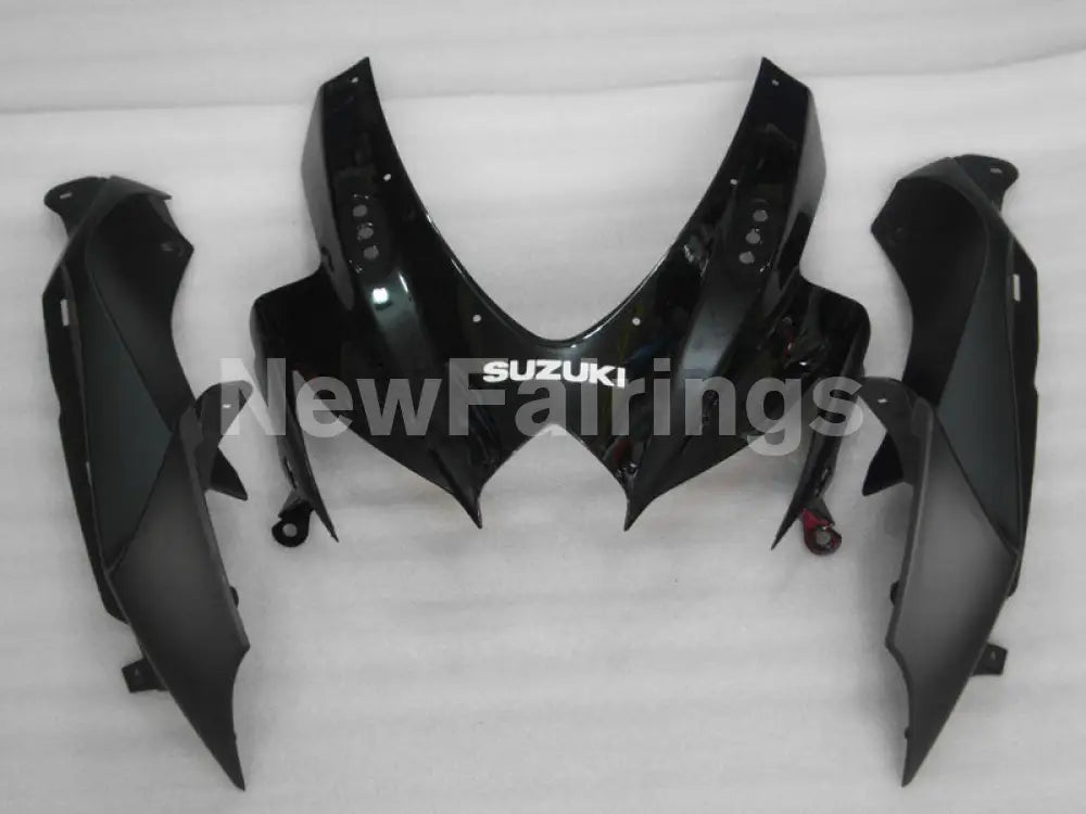 Black and Matte Black Factory Style - GSX-R600 08-10 Fairing Kit