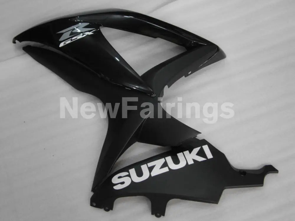Black and Matte Black Factory Style - GSX-R600 08-10 Fairing Kit