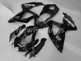 Black and Matte Black Factory Style - GSX-R600 08-10 Fairing Kit