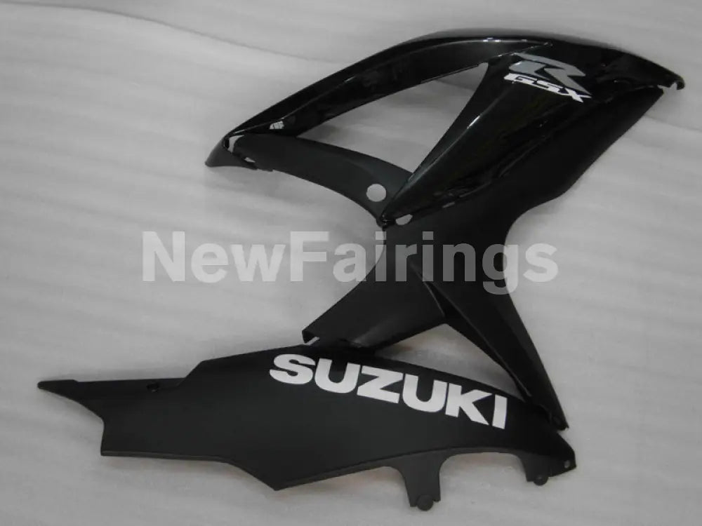 Black and Matte Black Factory Style - GSX-R600 08-10 Fairing Kit