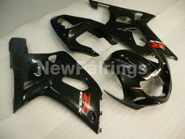 Black and Matte Black Factory Style - GSX-R750 00-03 Fairing Kit