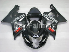 Black and Matte Black Factory Style - GSX-R750 04-05 Fairing Kit