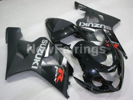 Black and Matte Black Factory Style - GSX-R750 04-05 Fairing Kit