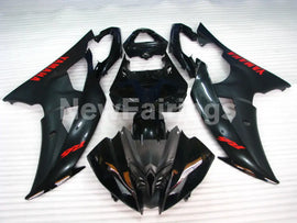 Black and Matte Black Factory Style - YZF-R6 08-16 Fairing Kit