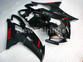 Black and Matte Black Factory Style - YZF-R6 08-16 Fairing Kit