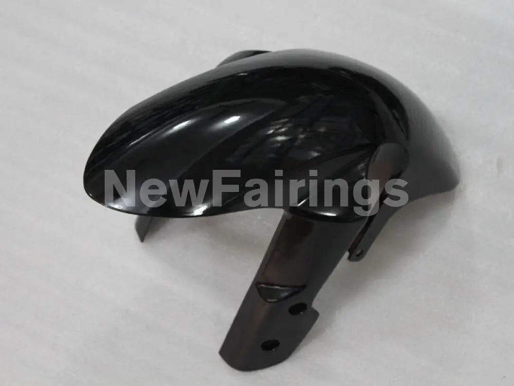 Black and Matte Black Orange Factory Style - GSX-R1000 07-08 Fairing Kit