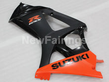 Cargar imagen en el visor de la galería, Black and Matte Black Orange Factory Style - GSX-R1000 07-08 Fairing Kit