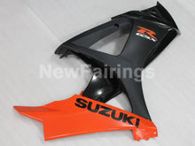 Cargar imagen en el visor de la galería, Black and Matte Black Orange Factory Style - GSX-R1000 07-08 Fairing Kit