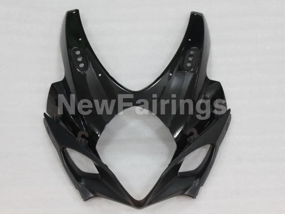 Black and Matte Black Orange Factory Style - GSX-R1000 07-08 Fairing Kit