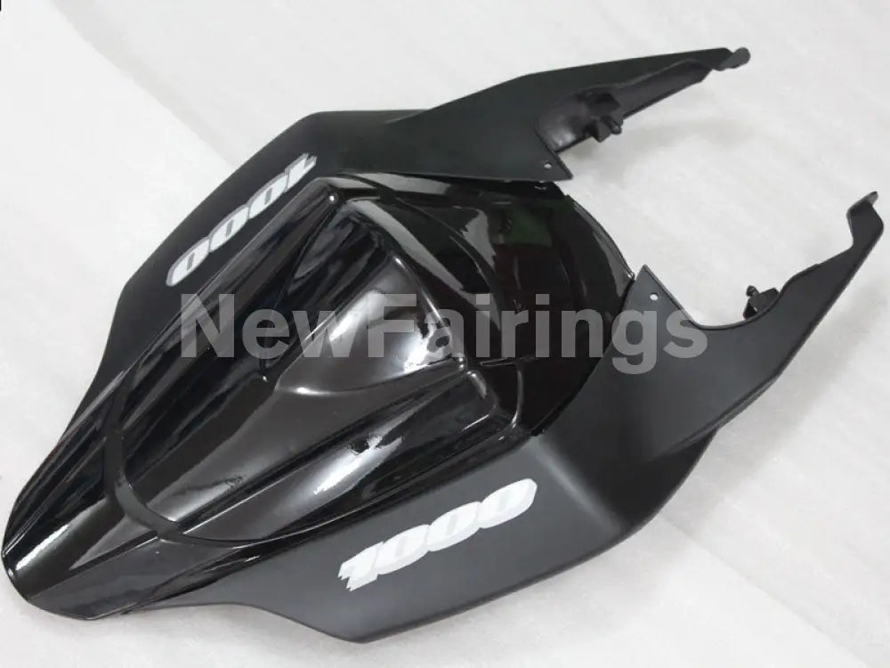 Black and Matte Black Orange Factory Style - GSX-R1000 07-08 Fairing Kit