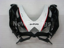 Cargar imagen en el visor de la galería, Black and Matte Black White Factory Style - GSX-R600 08-10 Fairing Kit