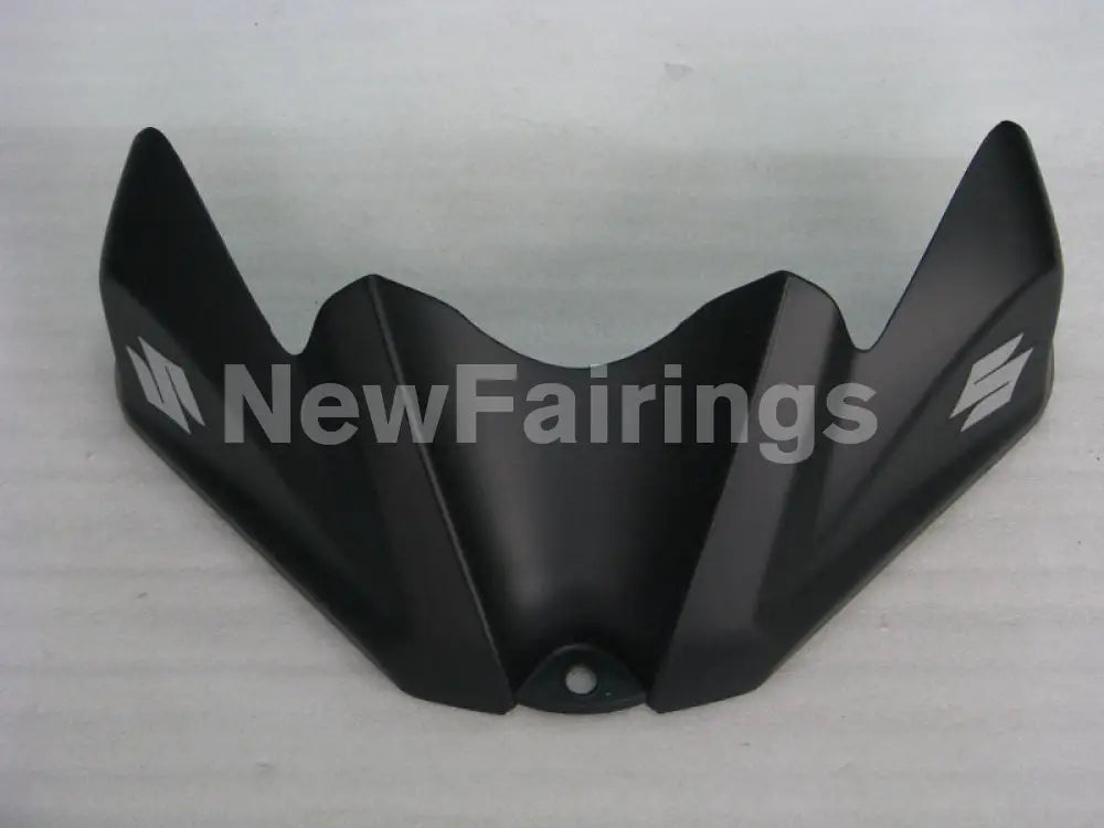 Black and Matte Black White Factory Style - GSX-R600 08-10 Fairing Kit