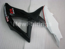 Cargar imagen en el visor de la galería, Black and Matte Black White Factory Style - GSX-R600 08-10 Fairing Kit