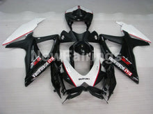 Cargar imagen en el visor de la galería, Black and Matte Black White Factory Style - GSX-R600 08-10 Fairing Kit