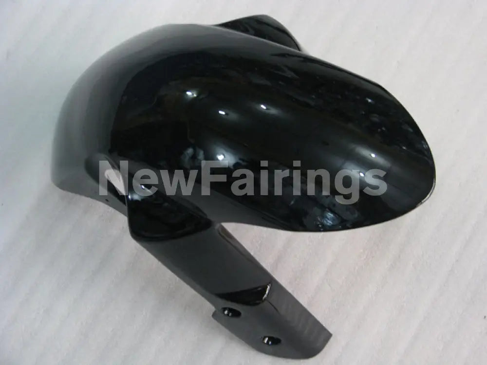 Black and Matte Black White Factory Style - GSX-R750 08-10 Fairing Kit