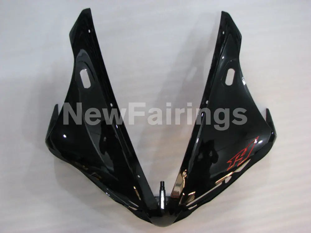 Black and Matte Black with red stickers Factory Style - YZF-R1 04-06 Fairing Kit