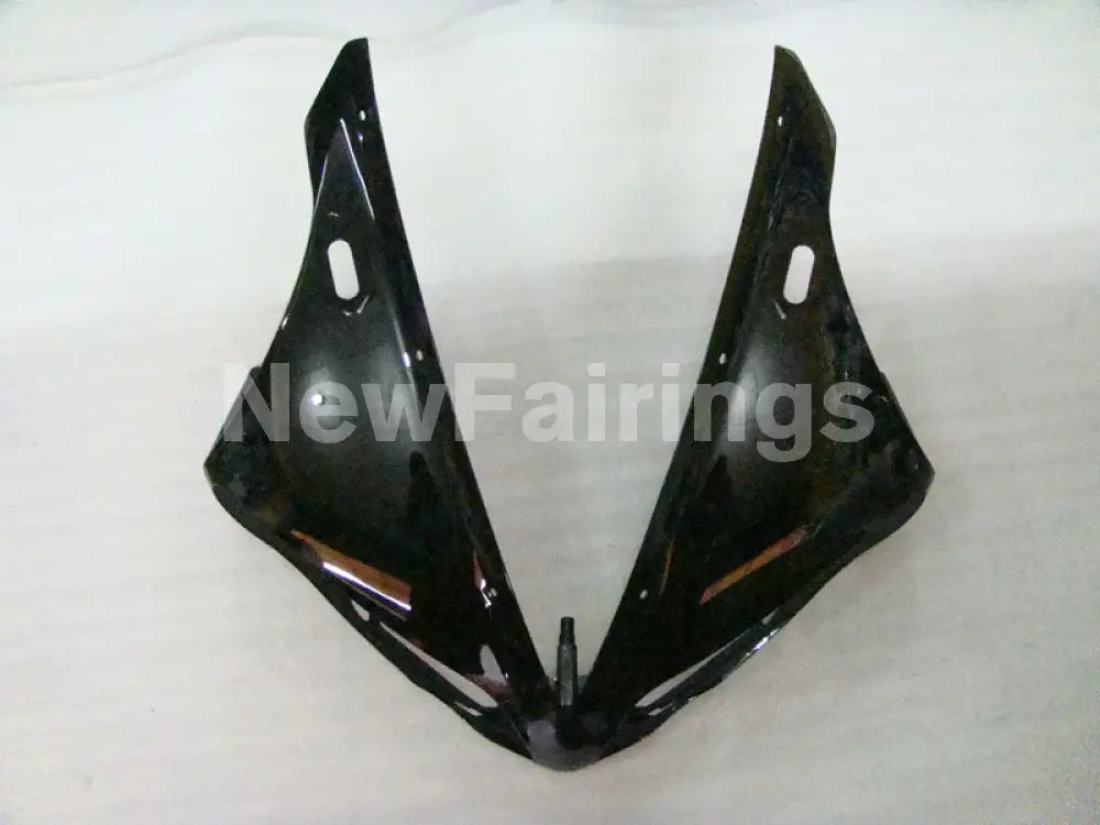 Black and Matte Black with white stickers Factory Style - YZF-R1 04-06 Fairing Kit