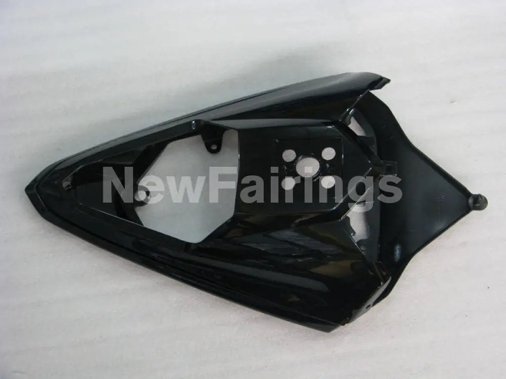 Black and Matte Black with White Stickers Factory Style - YZF-R6 08-16 Fairing Kit