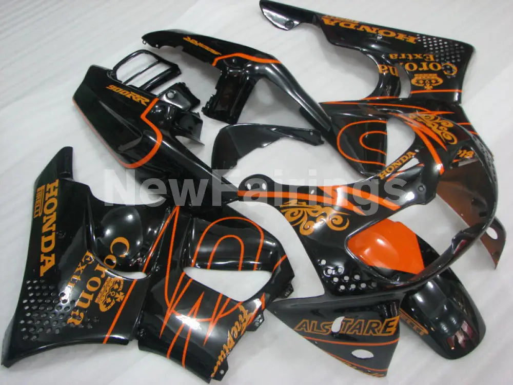 Black and Orange Corona - CBR 900 RR 94-95 Fairing Kit