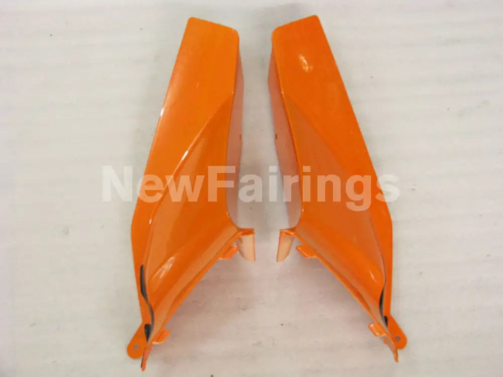 Black and Orange Fire - CBR600RR 03-04 Fairing Kit
