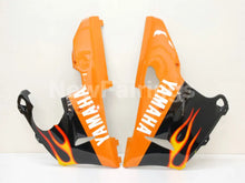 Cargar imagen en el visor de la galería, Black and Orange Flame - YZF-R1 00-01 Fairing Kit