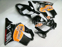 Cargar imagen en el visor de la galería, Black and Orange HM plant - CBR600 F4i 01-03 Fairing Kit