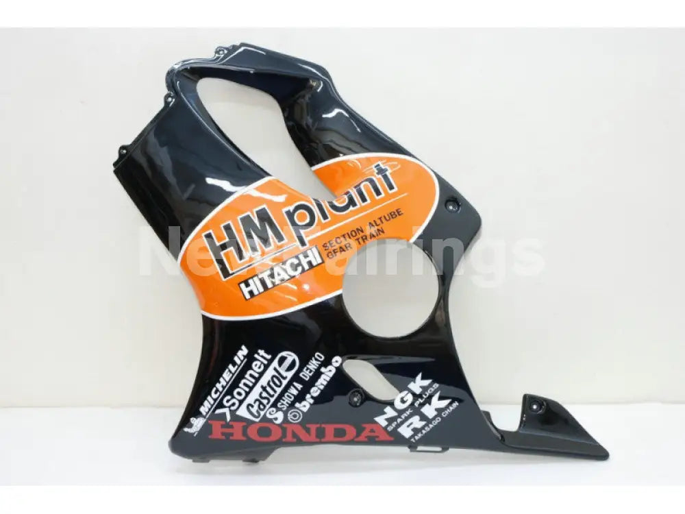 Black and Orange HM plant - CBR600 F4i 04-06 Fairing Kit