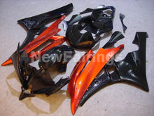 Cargar imagen en el visor de la galería, Black and Orange No decals - YZF-R6 06-07 Fairing Kit