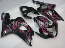 Cargar imagen en el visor de la galería, Black and Pink Flame - GSX-R600 04-05 Fairing Kit