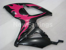 Cargar imagen en el visor de la galería, Black and Pink Flame - GSX-R600 06-07 Fairing Kit