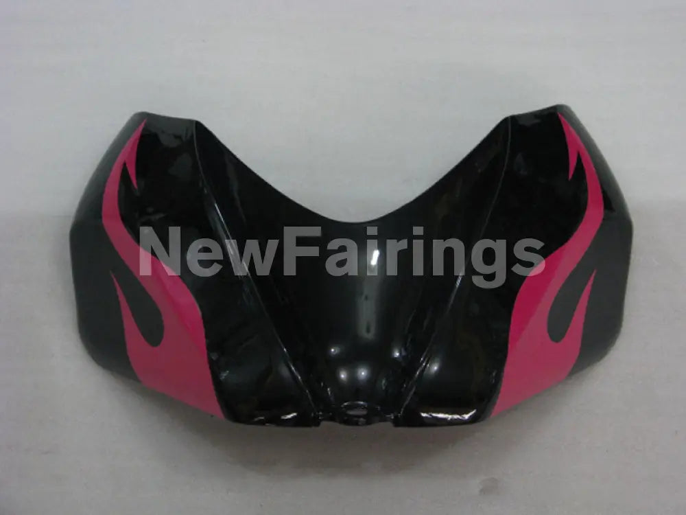 Black and Pink Flame - GSX-R600 06-07 Fairing Kit
