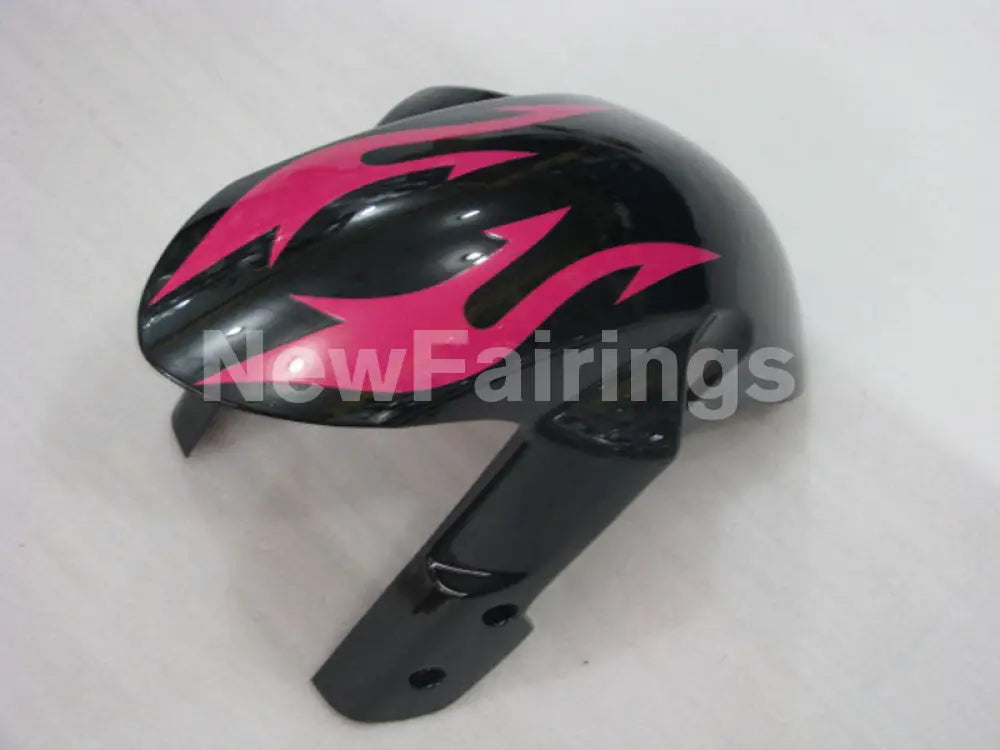 Black and Pink Flame - GSX-R600 06-07 Fairing Kit