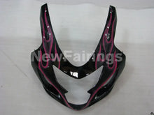Cargar imagen en el visor de la galería, Black and Pink Flame - GSX-R750 04-05 Fairing Kit